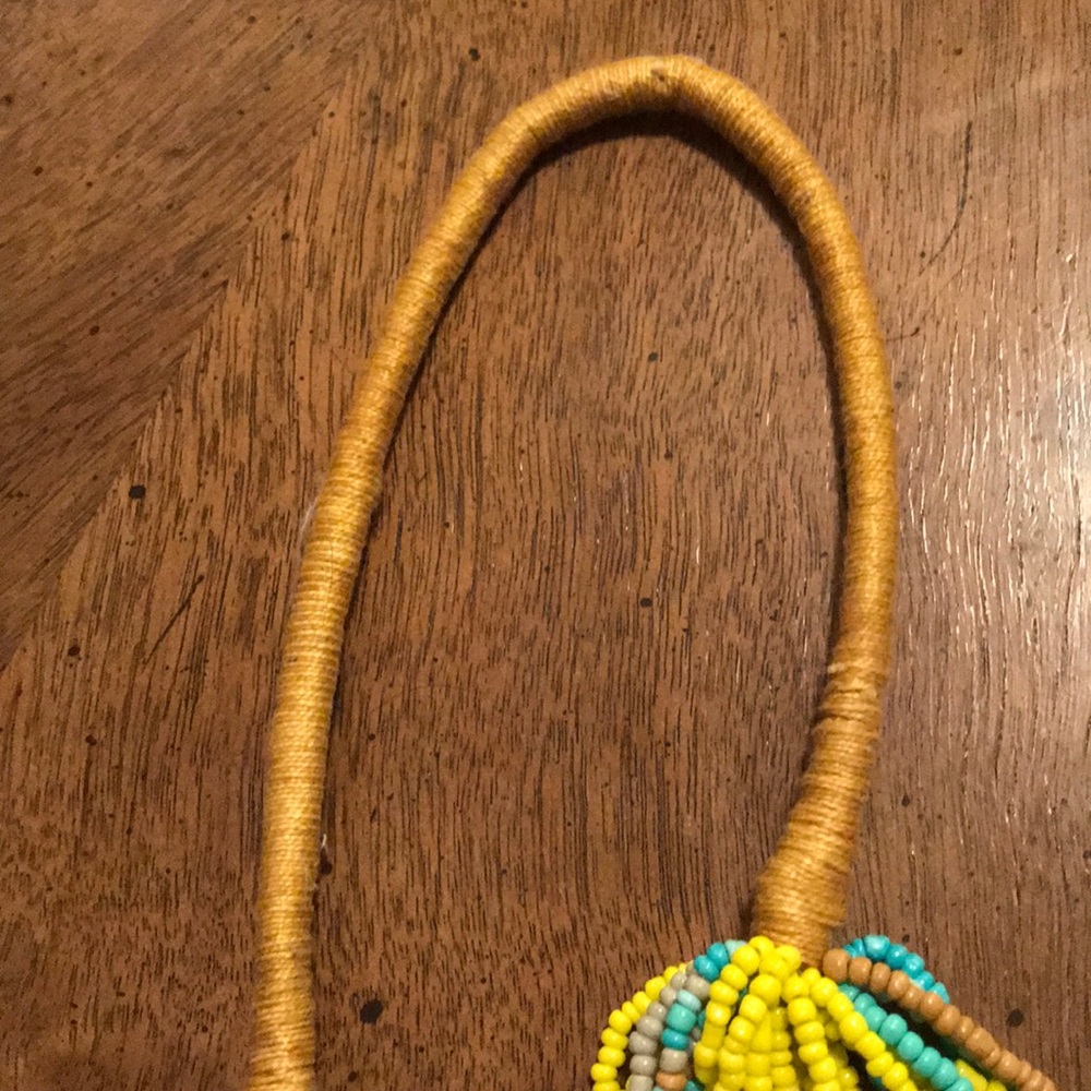 Beaded Statement Necklace - image 3